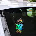 Chinese Tribal Dragon Decal Car Laptop Window Wall Truck Bumper Vinyl Sticker Gift Die Cut Decals Latop Window Glass Sticker