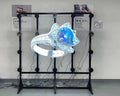 Synced Splicing 3x3 3D Fan Advertising Outdoor 3D Projector Hologram 3D Holographic Display