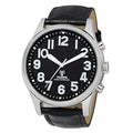 English Atomic Jumbo Size (43mm /1.75in) Talking Watch With Loud Alarm Clock for Visually Impaired Elderly or Blind