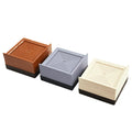 027-A0103  Heavy Duty Adjustable Plastic Furniture Bunk Beds Double Layer Foot Pad Sofa Coffee Table Bed Feet Applicable