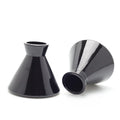 Luxury Black Home Fragrance Perfume Glass Bottle Diffuer Bottle