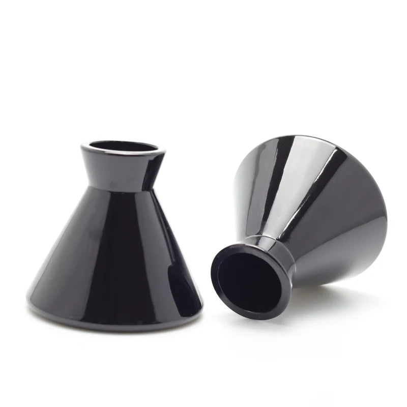 Luxury Black Home Fragrance Perfume Glass Bottle Diffuer Bottle