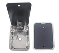 304 Stainless Steel Rv Cooker Sink Glass Cover Stainless Kitchen Sink for Rv Van