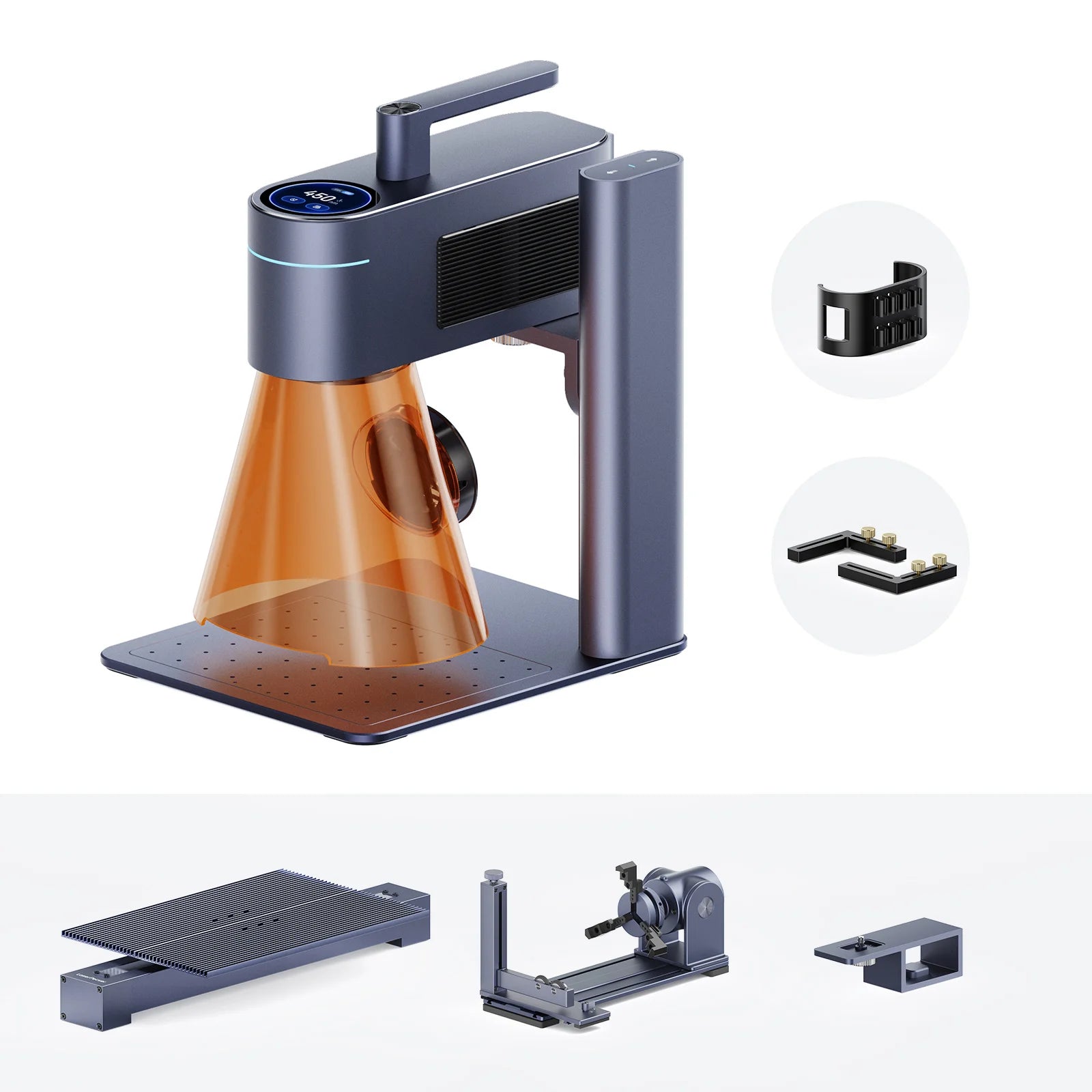 Laserpecker LP4 Manufacturer New Laser Engraver and Cutter Dual Laser Multifunctional One for All Materials