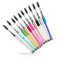 Professional Customizable Private Label Soft Acrylic Nylon Eyebrow Pencil Makeup Brush Painted Line Brush for Beauty & Nail Use