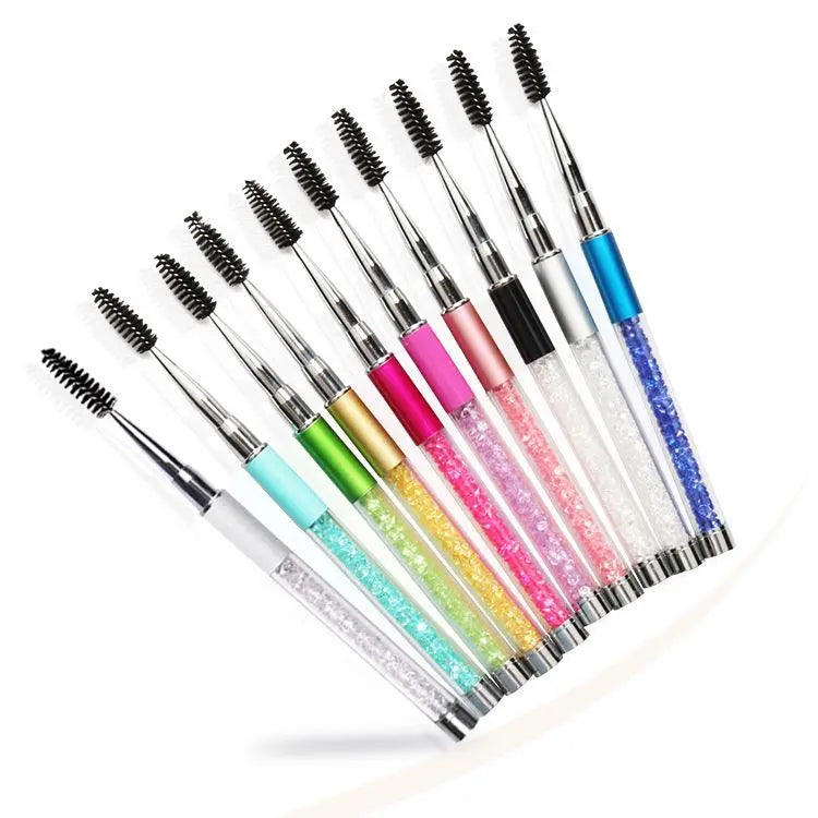 Professional Customizable Private Label Soft Acrylic Nylon Eyebrow Pencil Makeup Brush Painted Line Brush for Beauty & Nail Use