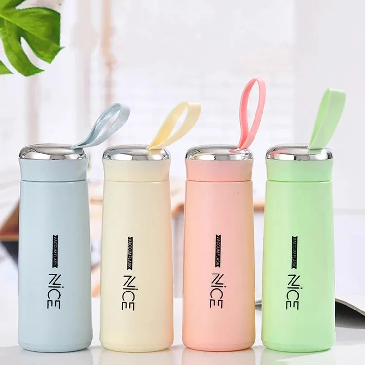 Hot Selling Business Glass Advertising Cup Double Plastic Shell Water Cup Activity Handy Gift Water Bottle Wholesale