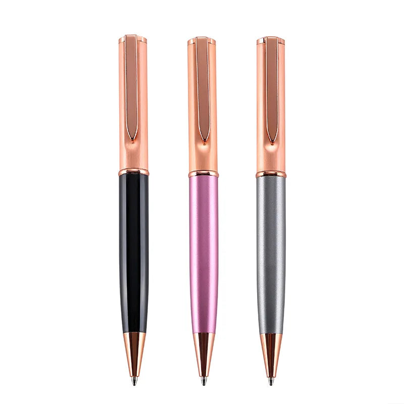 Colorful Customized Luxury Stationery Hot Selling Rose Gold Ball Pen