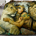 Custom 3D Printed Microfiber Duvet Cover Set EU Size Double Queen King Bedding Woven Technique Factory Direct Brushed Home