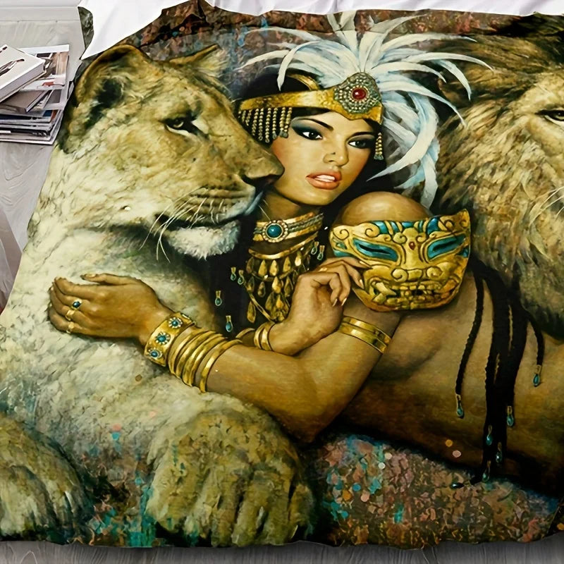 Custom 3D Printed Microfiber Duvet Cover Set EU Size Double Queen King Bedding Woven Technique Factory Direct Brushed Home