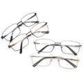 2022 Hot Sale Custom Logo Fancy Design Women Slim Metal Stainless Steel Optical Frame Glasses