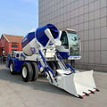 LTMG Concrete Machine Cement Mixer tank Truck 3.5 Cubic Self- Loading Mixer with Hydraulic Articulated Steering