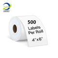 100mm*150mm 4*6inch Best Price Barcode Stickers Print Mailing Label Roll Thermal Self Adhesive Paper