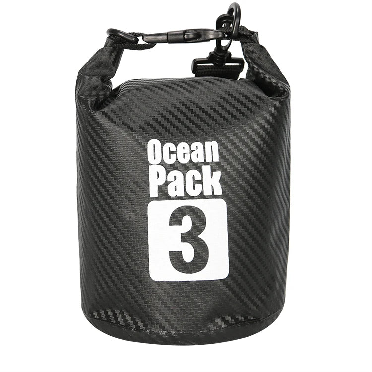 3L Outdoor Storage Pack Pouch Swimming Camping Accessory Waterproof Dry Bag Sling Beach Hiking Gear Trekking Backpack