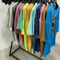 Wholesale High-quality Fashion Design Short Sleeve T-shirts Mixed Gender Factory Stock Casual