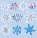 YS DIY Snowflake With Hole Silicone Cake Molds Pendant Resin Mould Christmas Tree Hanging Decoration Ornaments Snowflake Jewelry