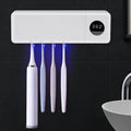 6 Mins Timing Multi-Function Tooth Brush Sterilizer Holder UVC Toothbrush Sterilizer Household Use Toothbrush Disinfection Box