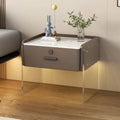 European Style Simple Smart Coffee Table - Floating Nightstand With Drawer and HiFi Bluetooth Speaker Wireless Side Table