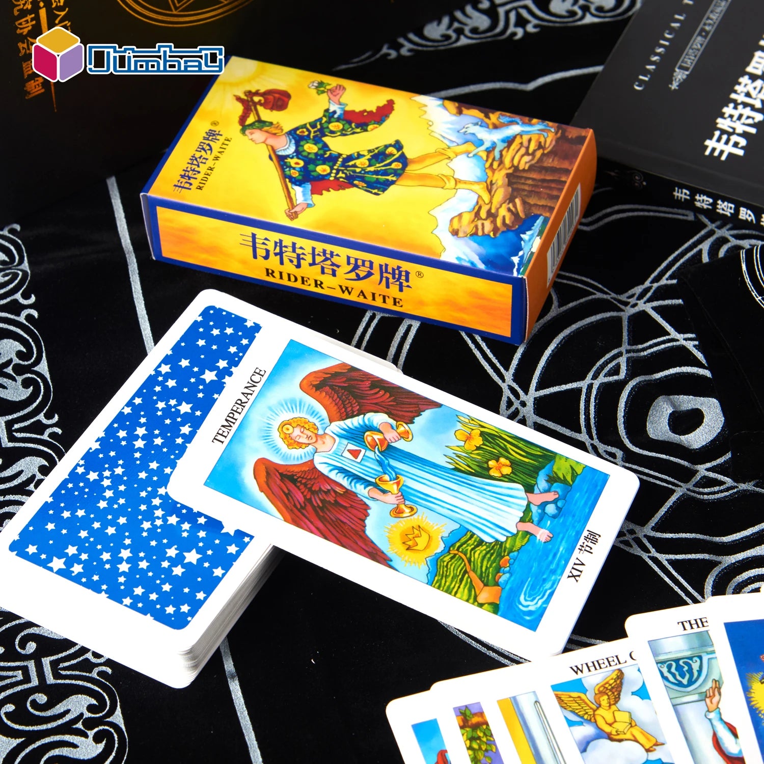 Custom Printing French Tarot Playing Card Deck with Gift Box and Paper Material for Promotion