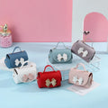 Leather Candy Gift Box Wedding Candy Box for Guest Mini Handbag Candy Packaging Bags Eid Distributions Party Decor