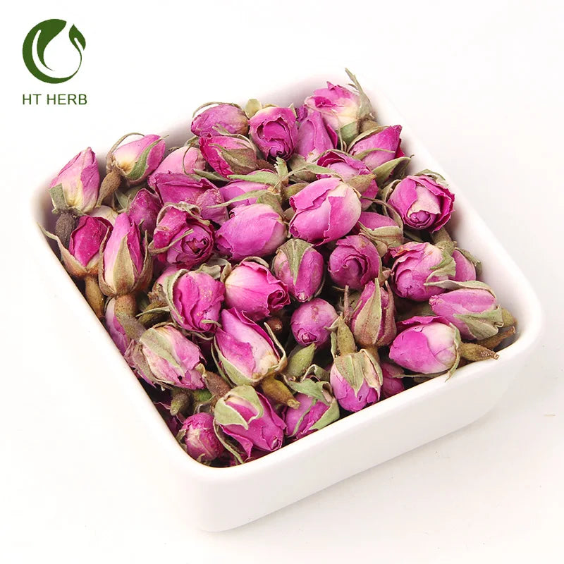 Competitive Price Hot Selling New Harvest Dried Edible Flowers Pink Rose Buds Tea