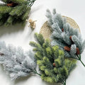 Simulation Christmas Small Pine Tree Simulation Plant Pine Needle Decoration Pine Pot Artificial Plants and Flowers