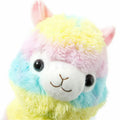 5\" Rainbow Kawaii Alpaca Llama Arpakasso Soft Plush Toy Doll Cute Decorative Object Gift