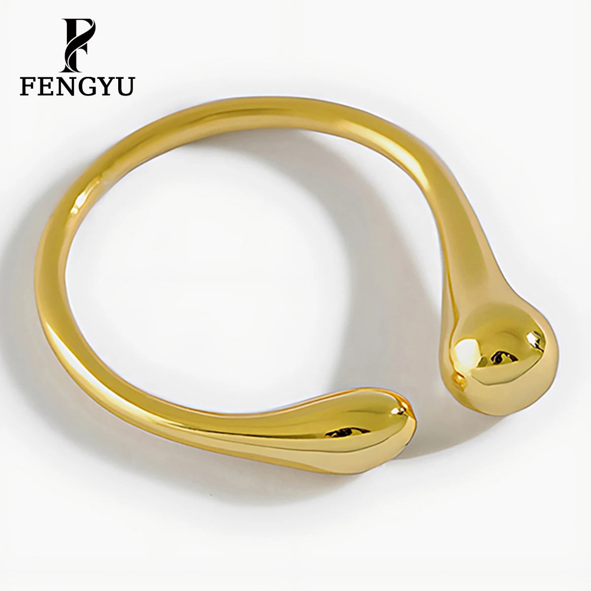 Fine 18k Gold Plain Minimalist Rings for Women 925 Sterling Silver Fashion Adjustable Ring Designer Custom Jewelry Wholesale