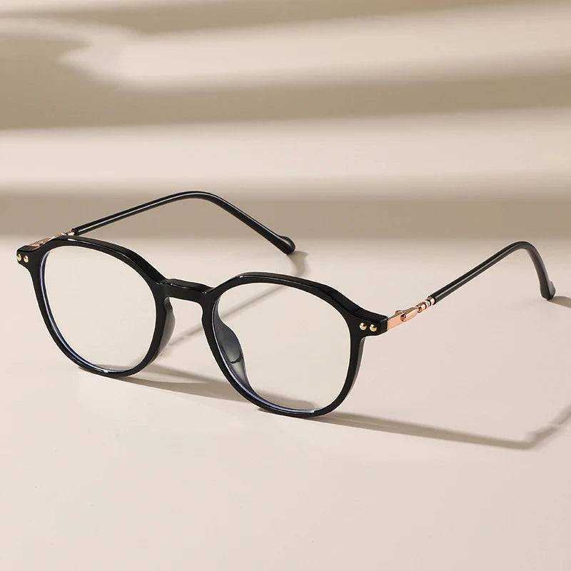 Anti Radiation Blue Light Luxury Eyeglass Frames for Women 2026 Eyeglasses Optical Glass Frame Metal Eyeglass