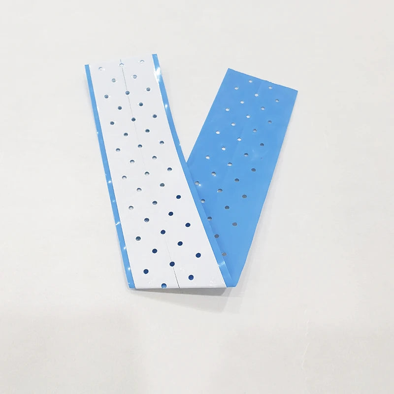 Hair Tape Super Adhesive Perforated Blue Tape Waterproof and Breathable Extend Wig Tape