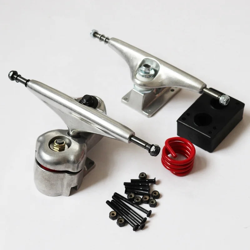 Flexible Steering S5 S7 Spring Based Rotary Adapter Rear Axle 6.25inch Surf Skateboard Truck Bridge for Land Surfboard Surfskate