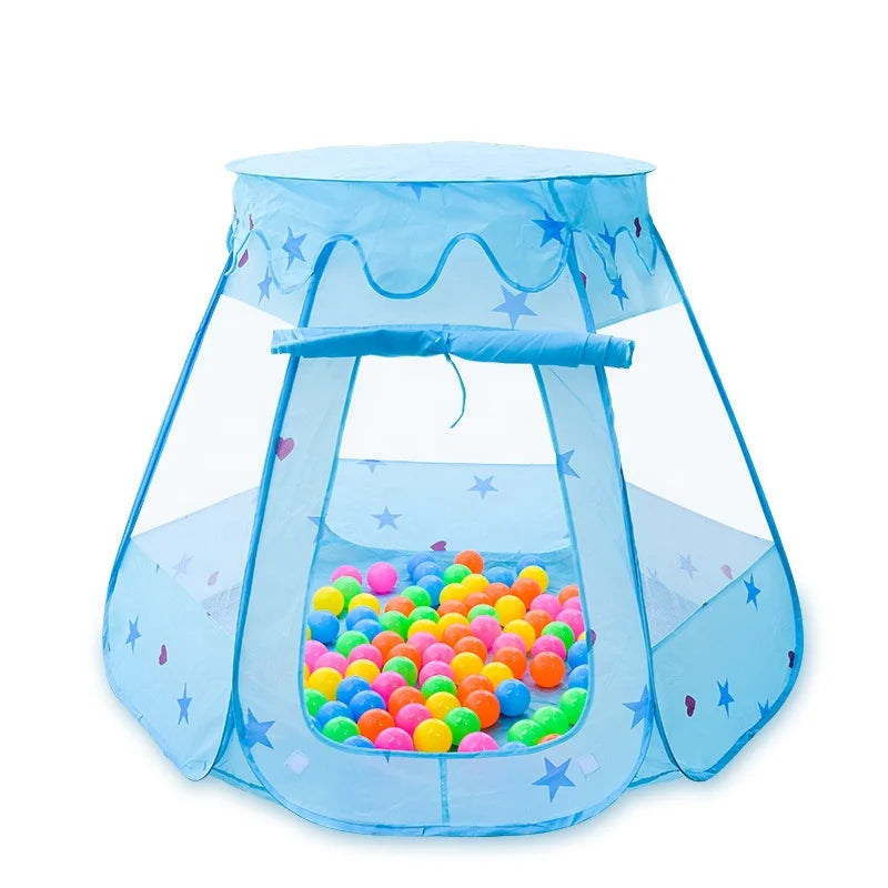 Garden Indoor Outdoor Stars Children's Tent House Large Foldable Christmas Baby Kid's Tent Present