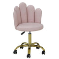 Modern pink Leather Small Technician's Chair Luxury Adjustable Height and Swivel Barber Chairs Stools for Sale