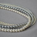 DEYIN Hot Sale Fashion Natural White Freshwater Cultured Pearl Necklace for Women