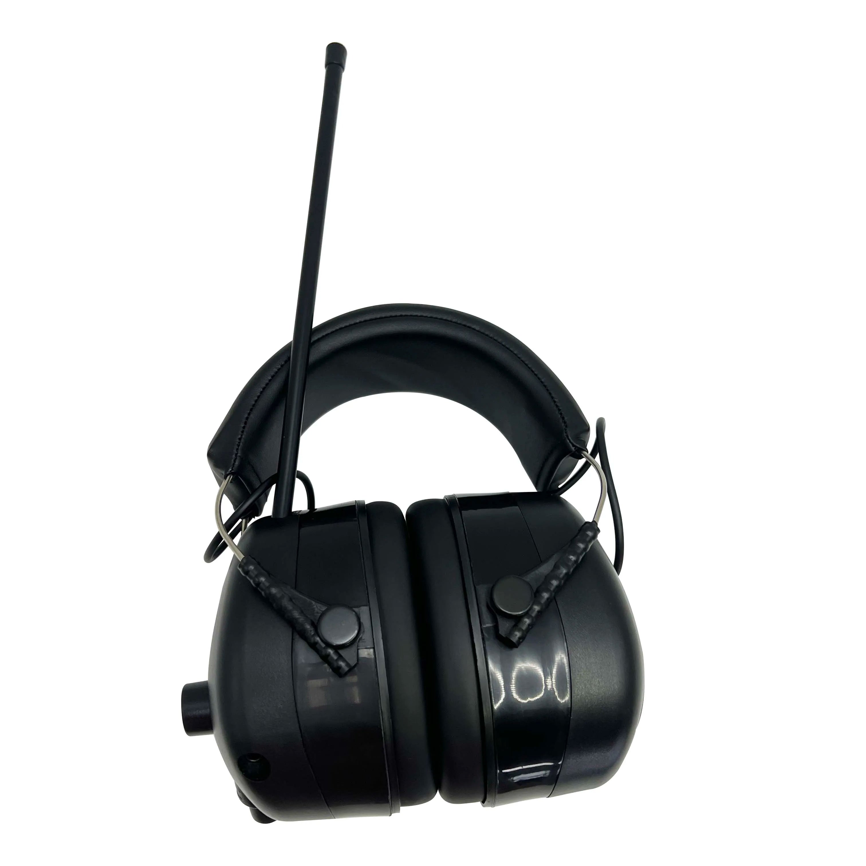 Noise Reduction Ear Muff FM Hearing Protection Earmuffs  Radio AM/FM With External Microphone Safely Earmuff