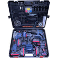 5pcs Combination Brushless Power Tool Combo Kit 21V Cordless Hammer Impact Drill Angle Grinder Wrench & Circular Saw Accessories
