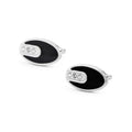 Daili Silver Cuff Links Crystal Encrusted Cufflinks Men's Accessories Business Attire Luxury Gift Fashionable Accessory