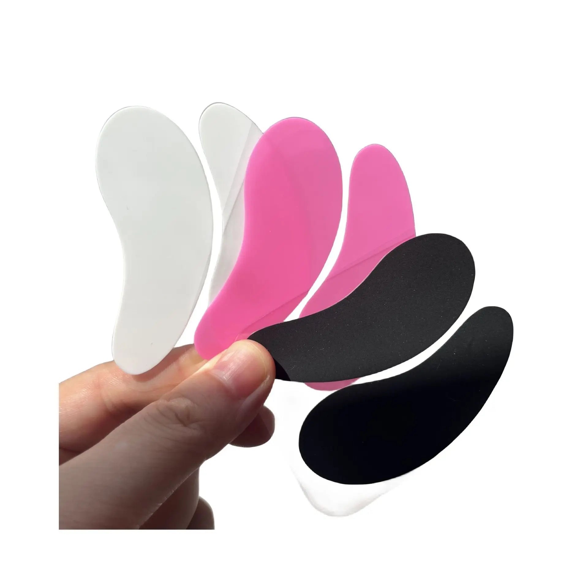 Wholesale Washable Silicone Anti Wrinkle Under Eye Patch Eyelash Extension Reusable Silicone Eye Pads Silicon Gel Eye Pads