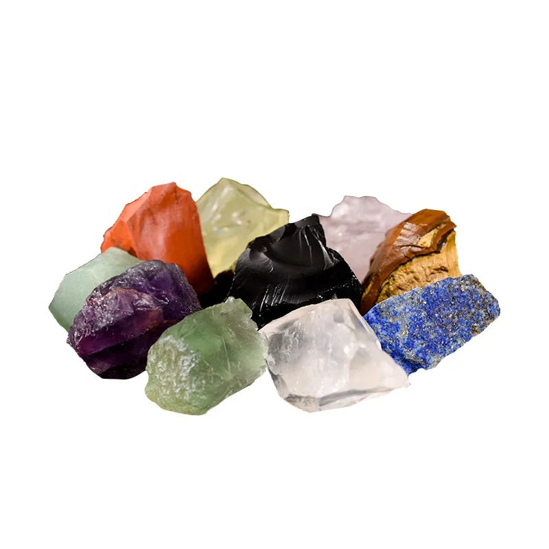 1KG Natural Crystal Agate Bulk Raw Stones Gravel Loose Chakras Energy Healing Stones Aromatherapy Stones