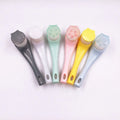 Custom Logo Manual Facial Scrub Exfoliator Face Wash Cleansing Brush for Makeup and Skincare Removal