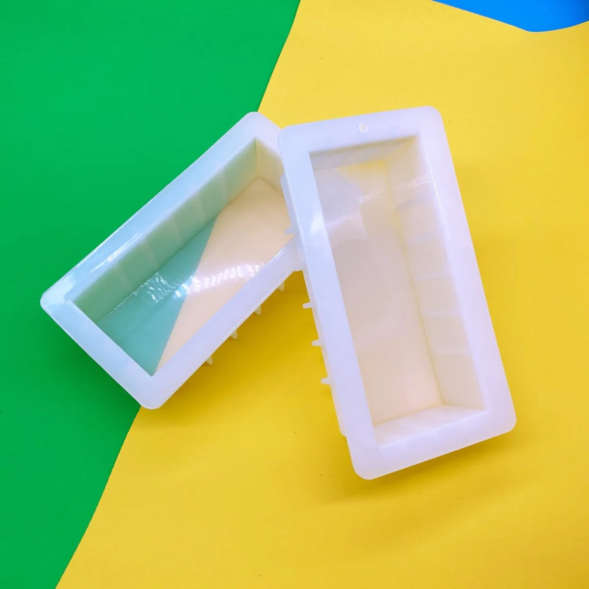 Early Riser Silicone Loaf Mold Rectangular Soap Mould 1L Soap Making Supplies Handmade Loaf Bar Soap Mould 34oz