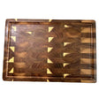 2024 Custom Large and Thick Board Wooden Chopping Board With Groove Food Acacia Butcher Walnut End Grain Board