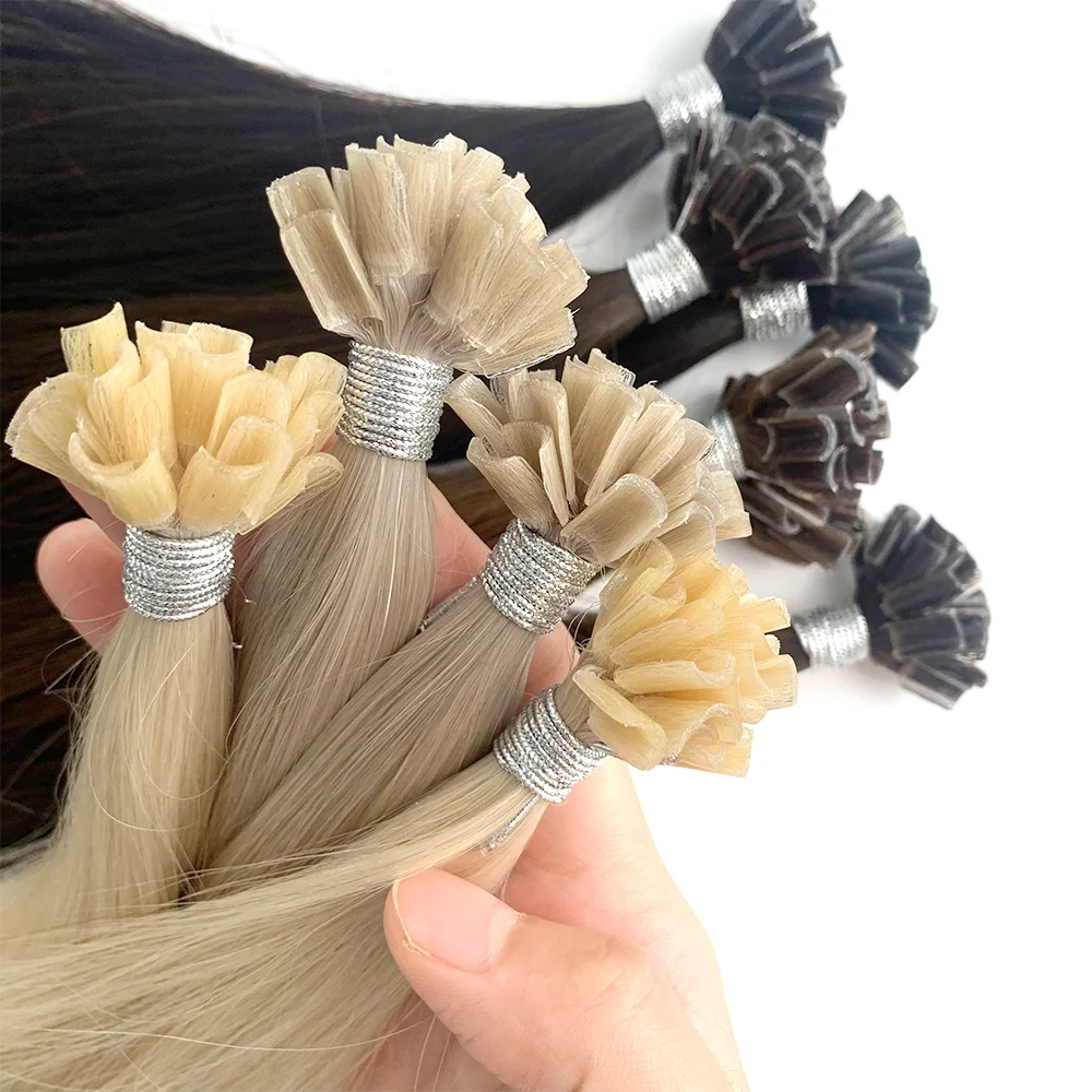 Wholesale European U Tip Virgin Remy Cuticle Aligned Human Hair Extensions Chinese Hair for Hair Salons