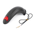 Scooter Mudguard with Taillight Scooter Rear Fender with Light for Kugoo M4 Electric Scooter Parts