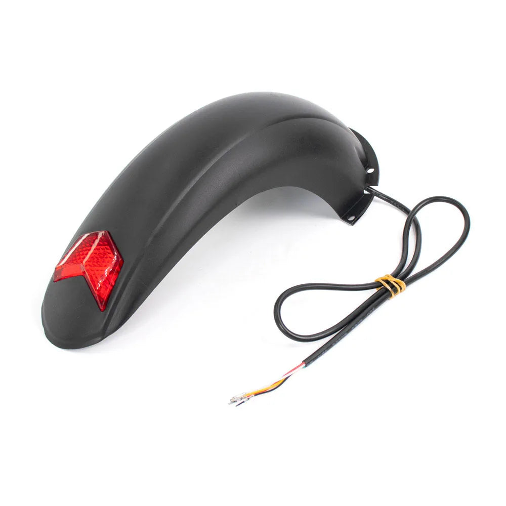 Scooter Mudguard with Taillight Scooter Rear Fender with Light for Kugoo M4 Electric Scooter Parts