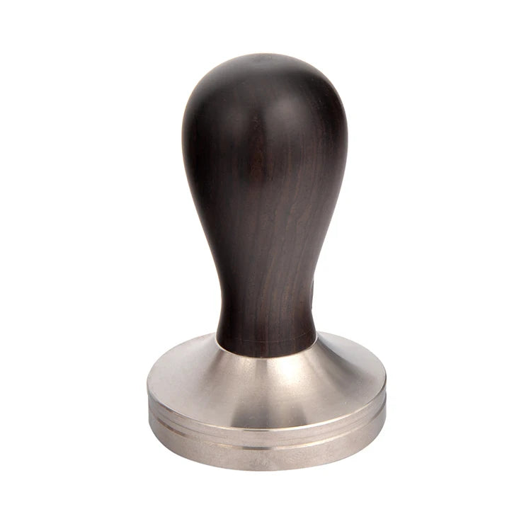 51/53/58mm Espresso Tamper - Premium Barista Coffee Tamper with 100% Flat 304 Stainless Steel Base With Bag and Cup Mat