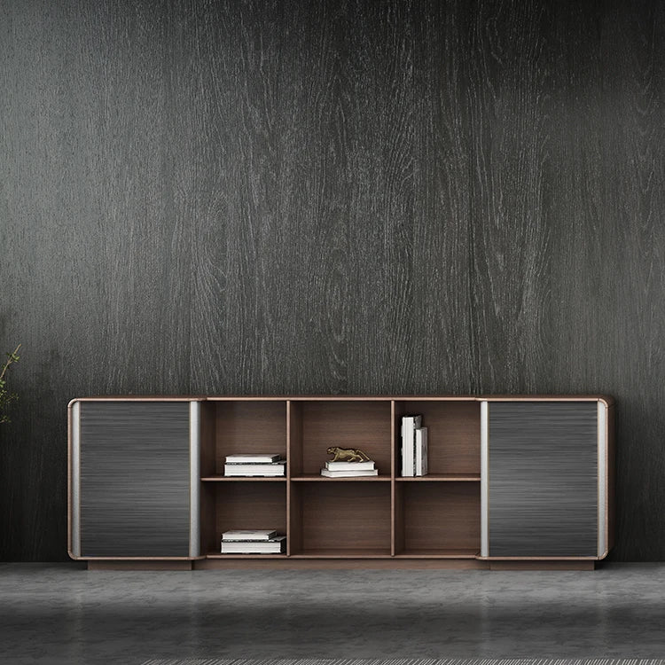 High-End Modern Design Executive Wooden Filing Cabinet for Boss Office Workshop School High-quality Panel Wood Storage Cabinet