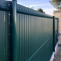 Decorative Garden Edging Screen Privacy 3D PVC Rigid Heat Treated Iron Mesh Eco-Friendly Waterproof Rodent Proof Fence