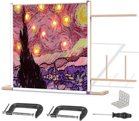 Wholesale Custom Size Wooden Durable Wood Tufting Frames for DIY Rug Making Weaving Carpet