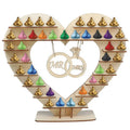 Wholesale Irregular Shaped Wooden Chocolate Display Stand Creative Eco-Friendly Modern Home Wall Hanging Dropshipping Available